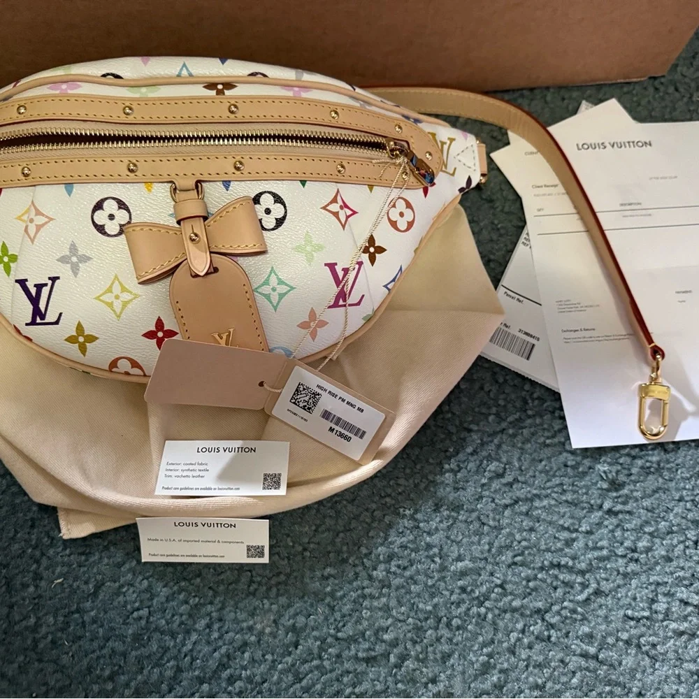 Louis Vuitton LV x TM Takashi murakami high Rise hi rise - Picture 12 of 12